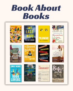 Link to booklist title Books About Books